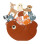 Παιχνίδι Ισορροπίας Woodland Orange Tree Toys | 60-12159