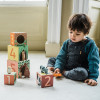 Κύβοι Στοίβαξης Woodland Orange Tree Toys | 60-12074