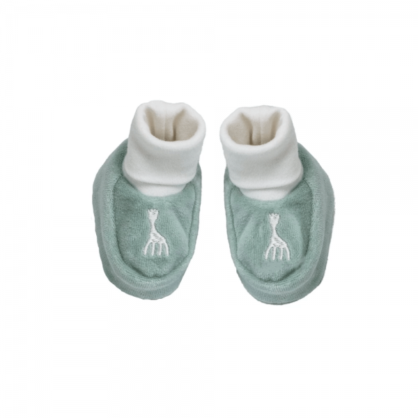Βελουτέ Μποτάκια 0-1 Μηνών - Μέντα - SOPHIE LA GIRAFE | 55-8505037
