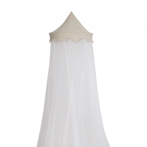 Κουνουπιέρα Τούλινη με Μπεζ Θόλο - Trois Kilos Sept | 55-8075113