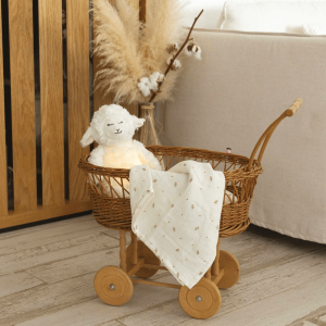 Λούτρινο Προβατάκι με Φως και Λευκό Ήχο - Trois Kilos Sept | 55-8485040