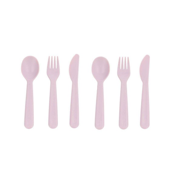 Σετ 6 τεμ. Κουτάλι-Μαχαίρι-Πηρούνι - Λιλά - Tutete | 61-74718