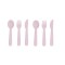 Σετ 6 τεμ. Κουτάλι-Μαχαίρι-Πηρούνι - Λιλά - Tutete | 61-74718