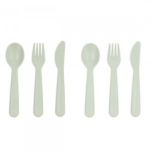 Σετ 6 τεμ. Κουτάλι-Μαχαίρι-Πηρούνι - Mέντα - Tutete | 61-74722