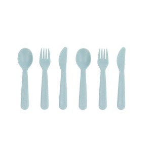 Σετ 6 τεμ. Κουτάλι-Μαχαίρι-Πηρούνι - Σιέλ - Tutete | 61-74719