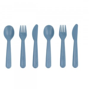 Σετ 6 τεμ. Κουτάλι-Μαχαίρι-Πηρούνι - Σκούρο Μπλε - Tutete | 61-74720