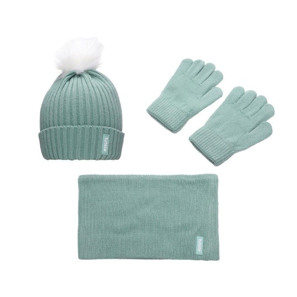 Σετ Σκουφάκι-Γάντι-Κασκόλ Μέντα - Tutete | 61-88844