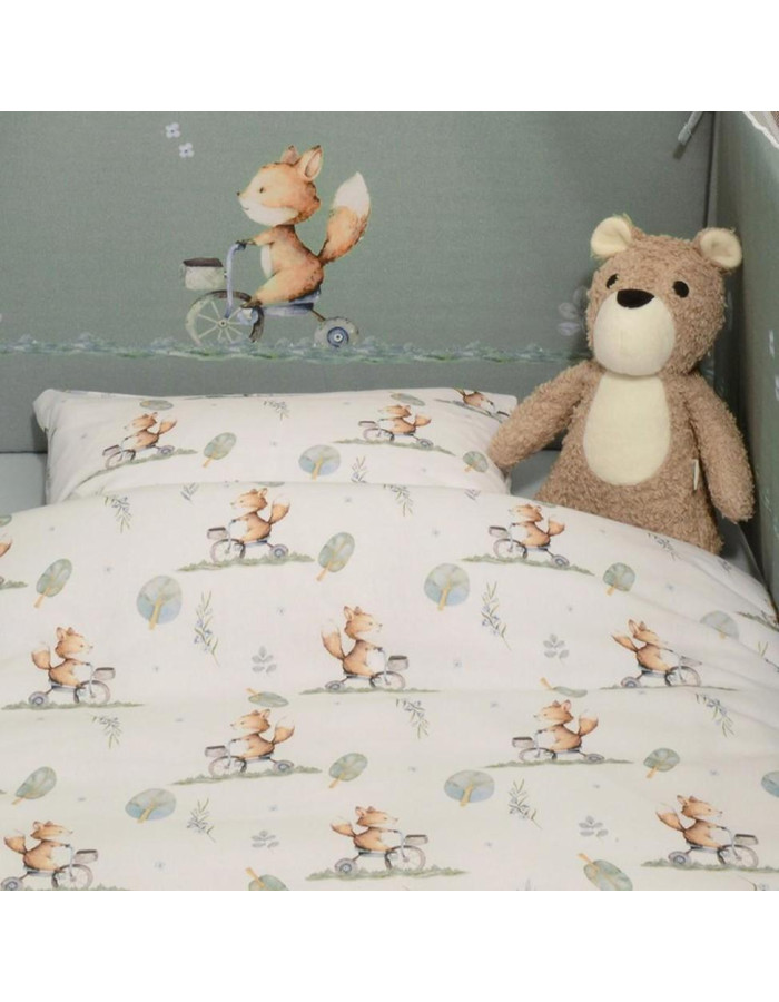 Παπλωματοθήκη με Φερμουάρ 100x140cm Design 423 Oliver Baby | 46-6708/423 Παπλωματοθήκη με Φερμουάρ 100x140cm Design 423 Oliver Baby | 46-6708/423