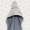 Baby Oliver Baby Hooded Bath Towel Multicolour 75x75cm