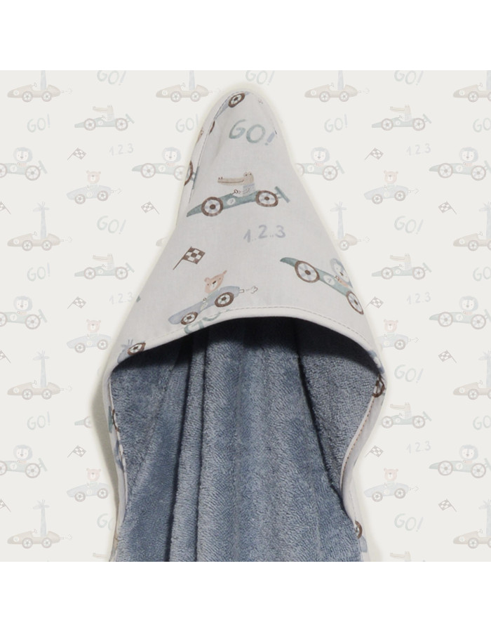 Μπουρνούζι κάπα 75x75 100% βαμβάκι 450 γρμ/τμ Des. 421 Oliver Baby | 46-6730/421