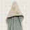 Baby Oliver Baby Hooded Bath Towel Multicolour 75x75cm