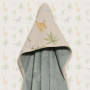 Baby Oliver Baby Hooded Bath Towel Multicolour 75x75cm