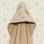 Baby Oliver Baby Hooded Bath Towel Multicolour 75x75cm