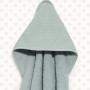 Baby Oliver Baby Hooded Bath Towel Multicolour 75x75cm