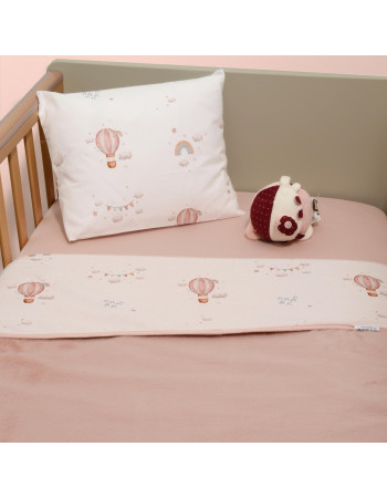 Minky ΝEW Κουβέρτα Κούνιας Διπλής Όψης 100x150 Des.422 Oliver Baby | 46-6734/422