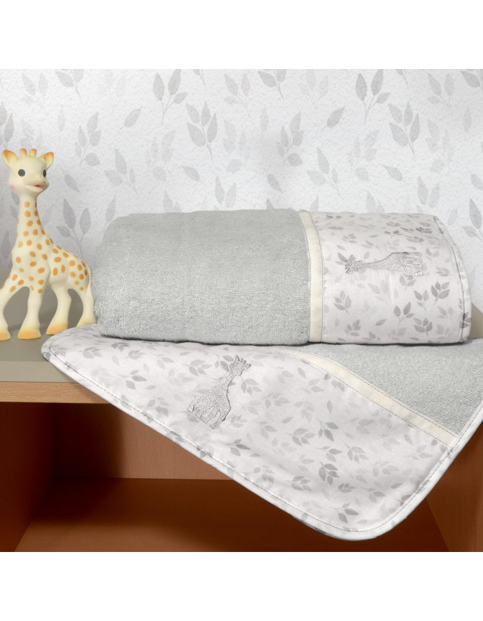 Σετ Πετσέτες 2τεμ 30x50 & 70x120 450 γρμ/τμ Des.507 SOPHIE LA GIRAFE | 46-6760/507