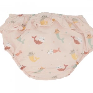 Εκπαιδευτικό Μαγιό Πάνας με Προστασία από τον Ήλιο με Βολάν Mermaid Cats 18-24 Μηνών | 61-93569/4