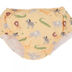 Εκπαιδευτικό Μαγιό Πάνας με Προστασία από τον Ήλιο Wild Animals 6-12 Μηνών - Monnëka | 61-93562/2