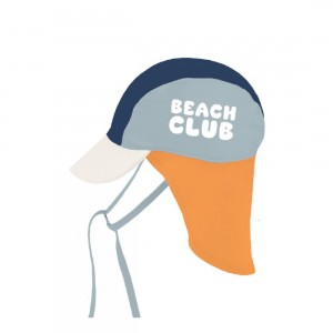 Καπέλο Παραλίας Αντηλιακής Προστασίας Blues&Beyond 6-12 Μηνών - Monnëka | 61-97553/1