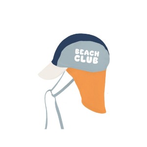 Καπέλο Παραλίας Αντηλιακής Προστασίας Blues&Beyond 6-12 Μηνών - Monnëka | 61-97553/1