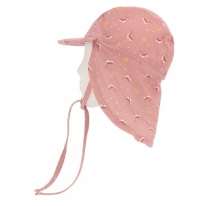 Καπέλο Παραλίας Αντηλιακής Προστασίας Pink Whale 6-12 Μηνών - Monnëka | 61-93612/1