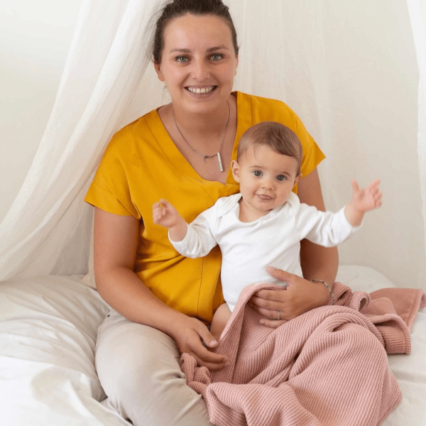 Κατωσέντονο με Λάστιχο Μακώ Jersey Μέντα Σκούρο 70x140cm Trois Kilos Sept | 55-8161022