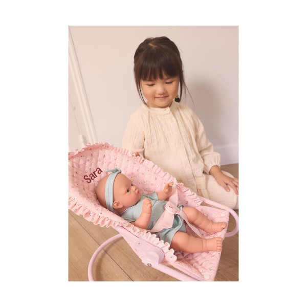 Κούκλα Μωρό Helena με Μέντα Φόρεμα - Monnëka | 61-99066