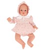 Κούκλα Μωρό Helena με Ροζ Φόρεμα - Monnëka | 61-99062