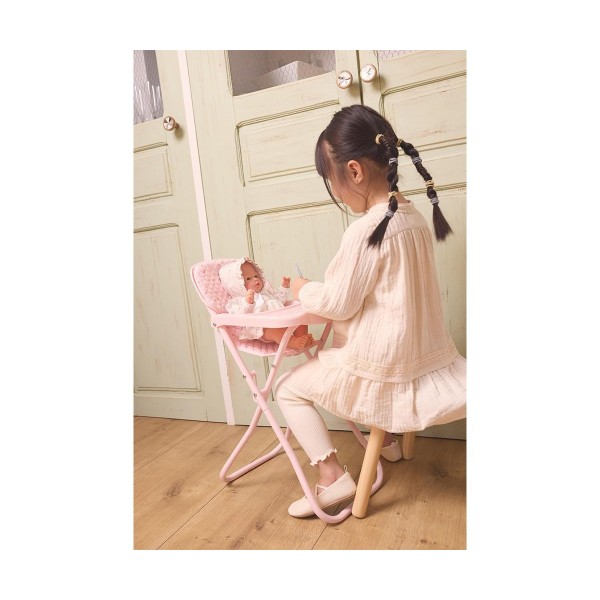 Κούκλα Μωρό Helena με Ροζ Φόρεμα - Monnëka | 61-99062