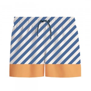 Μαγιό Βερμούδα με Προστασία από τον Ήλιο Stripes Blues&Beyond 3 Ετών - Monnëka | 61-98307/2