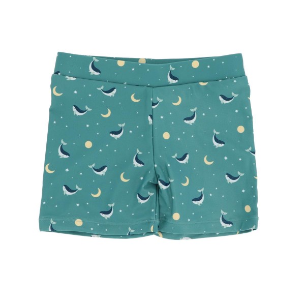 Μαγιό Σορτς με Προστασία από τον Ήλιο Whale Teal 2-3 Ετών - Monnëka | 61-93546/1