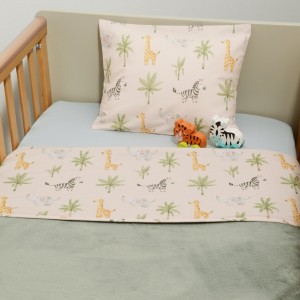 Minky ΝEW Κουβέρτα Κούνιας Διπλής Όψης 100x150 Des.425 Oliver Baby | 46-6734/425