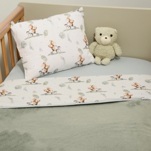 Minky ΝEW Κουβέρτα Λίκνου Διπλής Όψης 75x95 Des.423 Oliver Baby | 46-6735/423