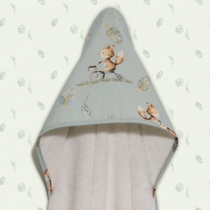 Μπουρνούζι Κάπα 75x75 100% Βαμβάκι 450γρμ/τμ Des.429 Oliver Baby | 46-6730/429