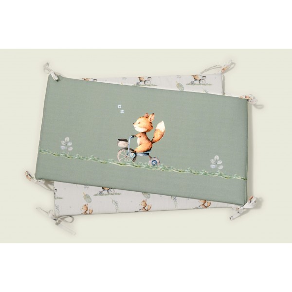 Πάντα Προστασίας Κρεβατιού Design 423 Μέντα Oliver Baby | 46-6702/423