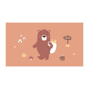 Πετσέτα Θαλάσσης 160x90cm Camping - Monnëka | 61-93519