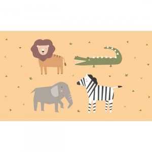 Πετσέτα Θαλάσσης 160x90cm Wild Animals - Monnëka | 61-93520