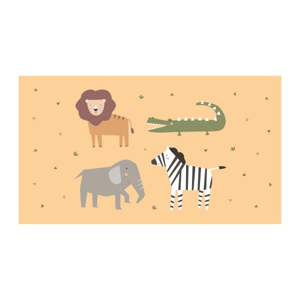 Πετσέτα Θαλάσσης 160x90cm Wild Animals - Monnëka | 61-93520