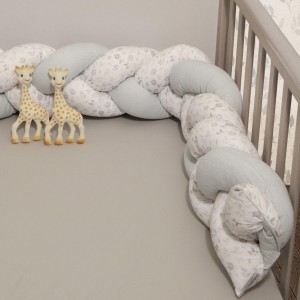 Πλεξούδα Τριπλή Βαμβακερή 20x200cm με Ειδική Εσωτερική Επένδυση Design 507 SOPHIE LA GIRAFE | 46-6713/507