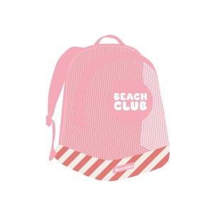 Σακίδιο Παραλίας με Δίχτυ Stripes Bloom&Blush - Monnëka | 61-97525