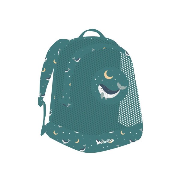 Σακίδιο Παραλίας με Δίχτυ Whale Teal - Monnëka | 61-93504