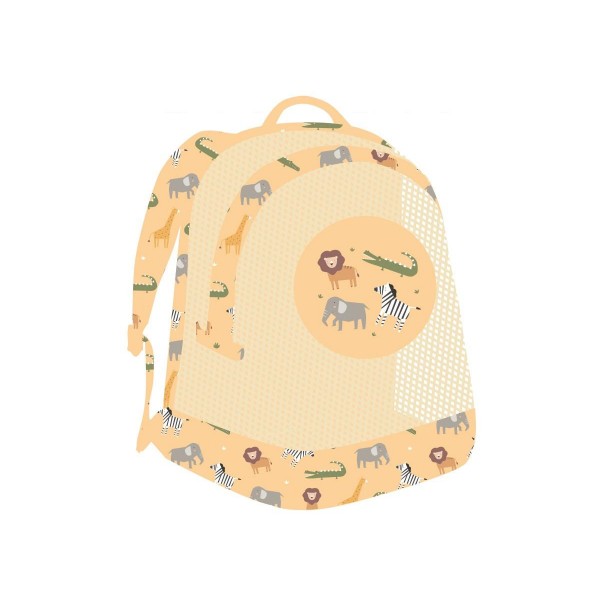 Σακίδιο Παραλίας με Δίχτυ Wild Animals - Monnëka | 61-93508