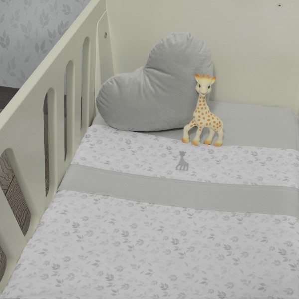Σεντόνια Κούνιας Σετ 3τεμ.110x170 με Λάστιχο Design 507 SOPHIE LA GIRAFE | 46-6706/507