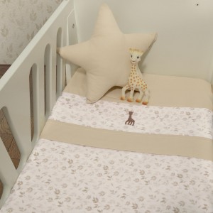 Σεντόνια Λίκνου 2τεμ. 80x110 Design 506 SOPHIE LA GIRAFE | 46-6704/506