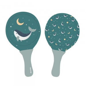 Σετ 2 Ρακέτες Παραλίας Teal Whale - Monnëka | 61-98309