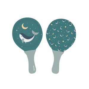 Σετ 2 Ρακέτες Παραλίας Teal Whale - Monnëka | 61-98309