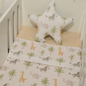 Σετ 2 Σεντόνια Λίκνου 80x110cm 100% Βαμβάκι Des. 424 Oliver Baby | 46-6704/424