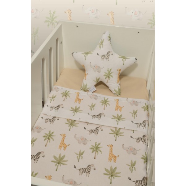 Σεντόνια Λίκνου Σετ 2τ -75x110-100% Βαμβάκι Des.424 Oliver Baby | 46-6704/424