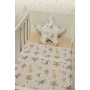 Σετ 2 Σεντόνια Λίκνου 80x110cm 100% Βαμβάκι Des. 424 Oliver Baby | 46-6704/424