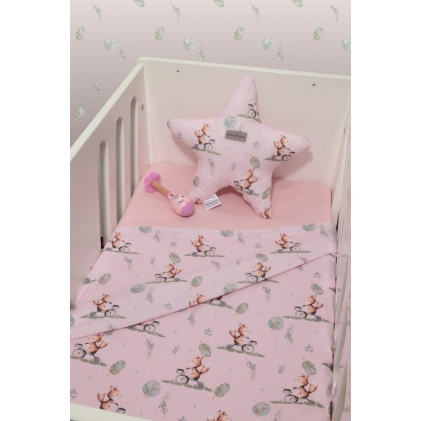 Σεντόνια Λίκνου Σετ 2τ -75x110-100% Βαμβάκι Des.426 Oliver Baby | 46-6704/426